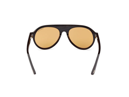 Matte Black Male Sunglasses Tom Ford Private Collection 889214417336