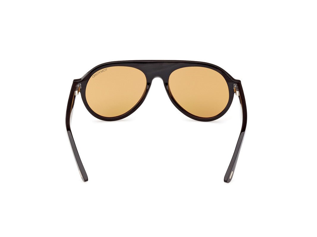 Matte Black Male Sunglasses Tom Ford Private Collection 889214417336
