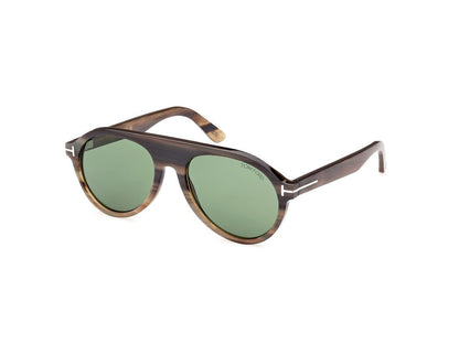Horn/Gradient Male Sunglasses Tom Ford Private Collection 889214417329