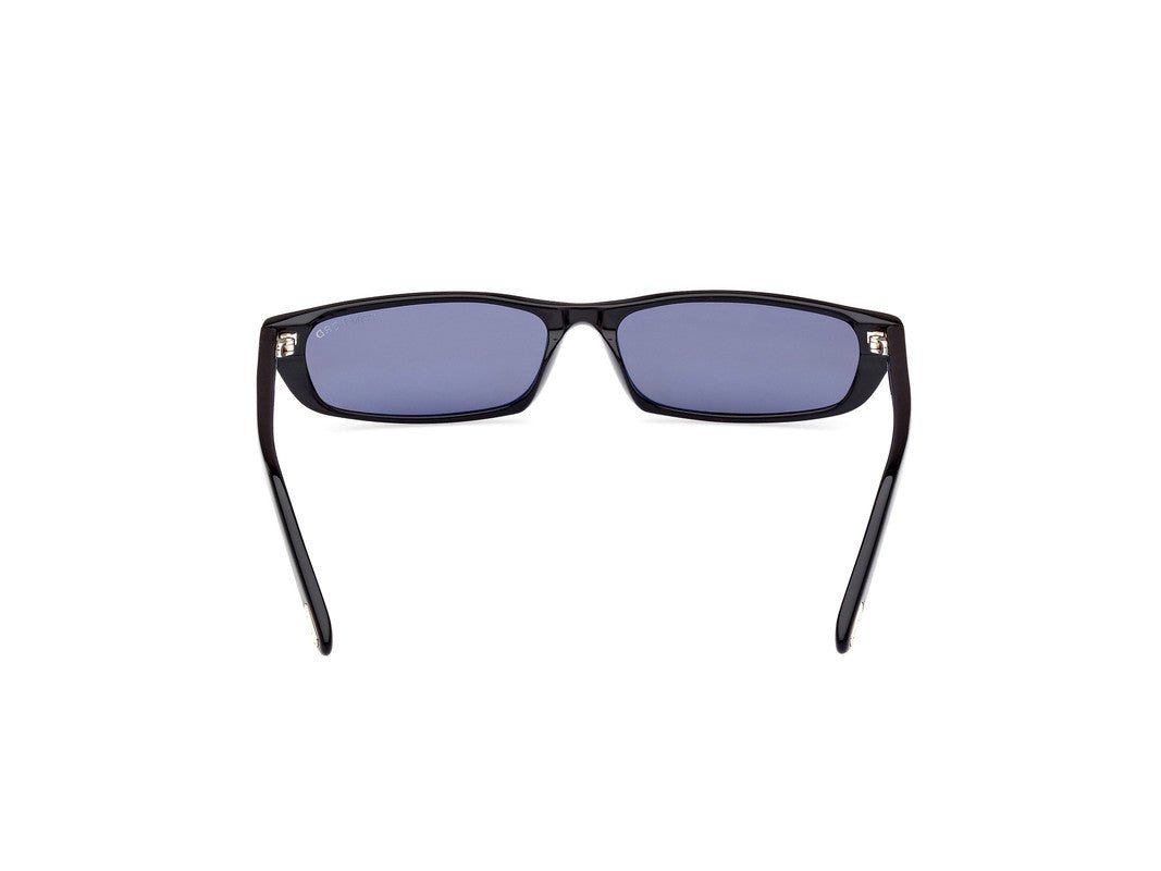 Shiny Black Unisex Sunglasses Tom Ford 889214452429