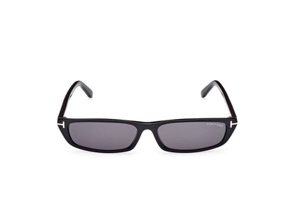 Shiny Black Unisex Sunglasses Tom Ford 889214452429