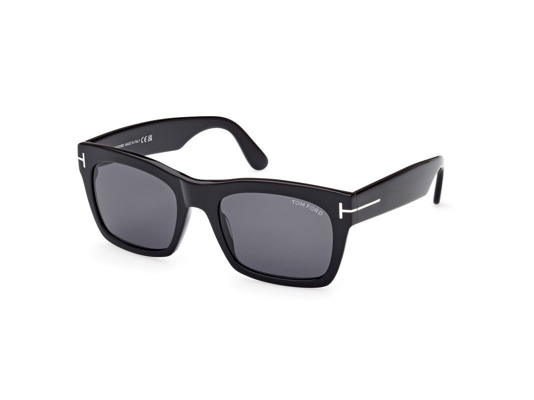 Shiny Black Male Sunglasses Tom Ford 889214454980