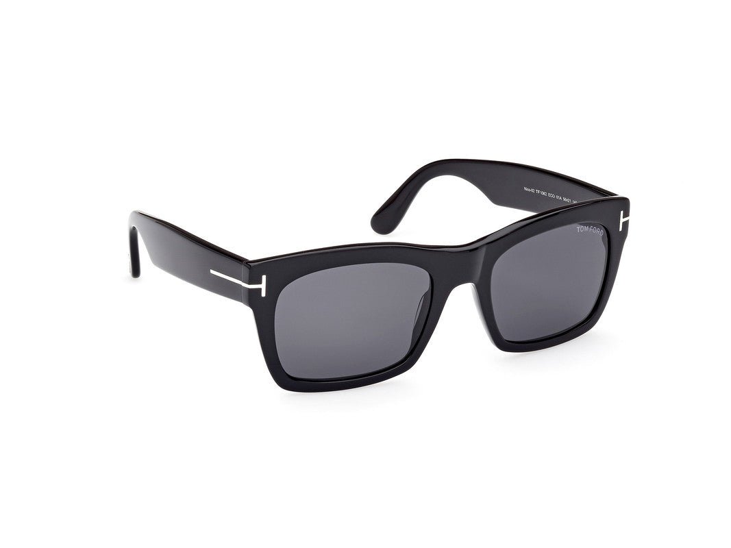 Shiny Black Male Sunglasses Tom Ford 889214454980