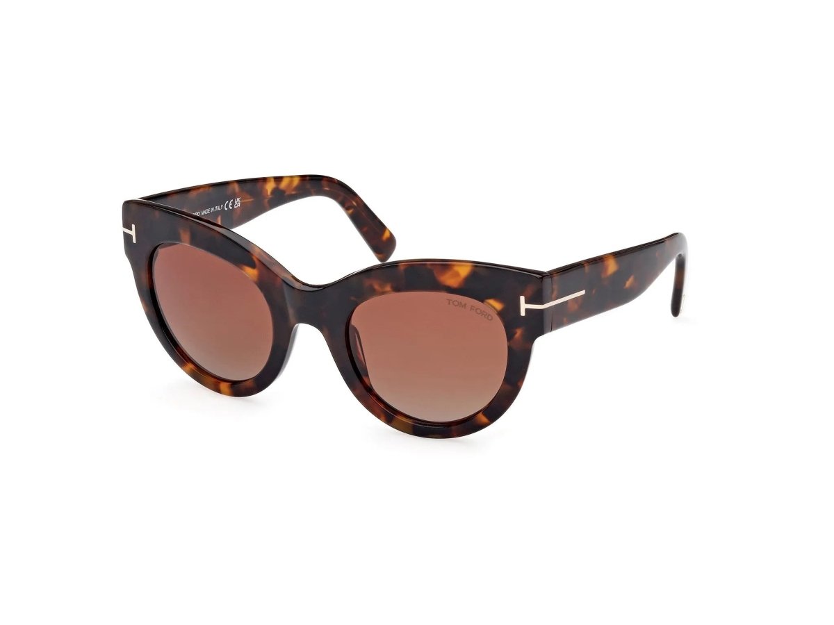 FT1063 LUCILLA - Tom Ford - dark havana / gradient bordeaux - 51mm - Ardor Eyewear 889214455031