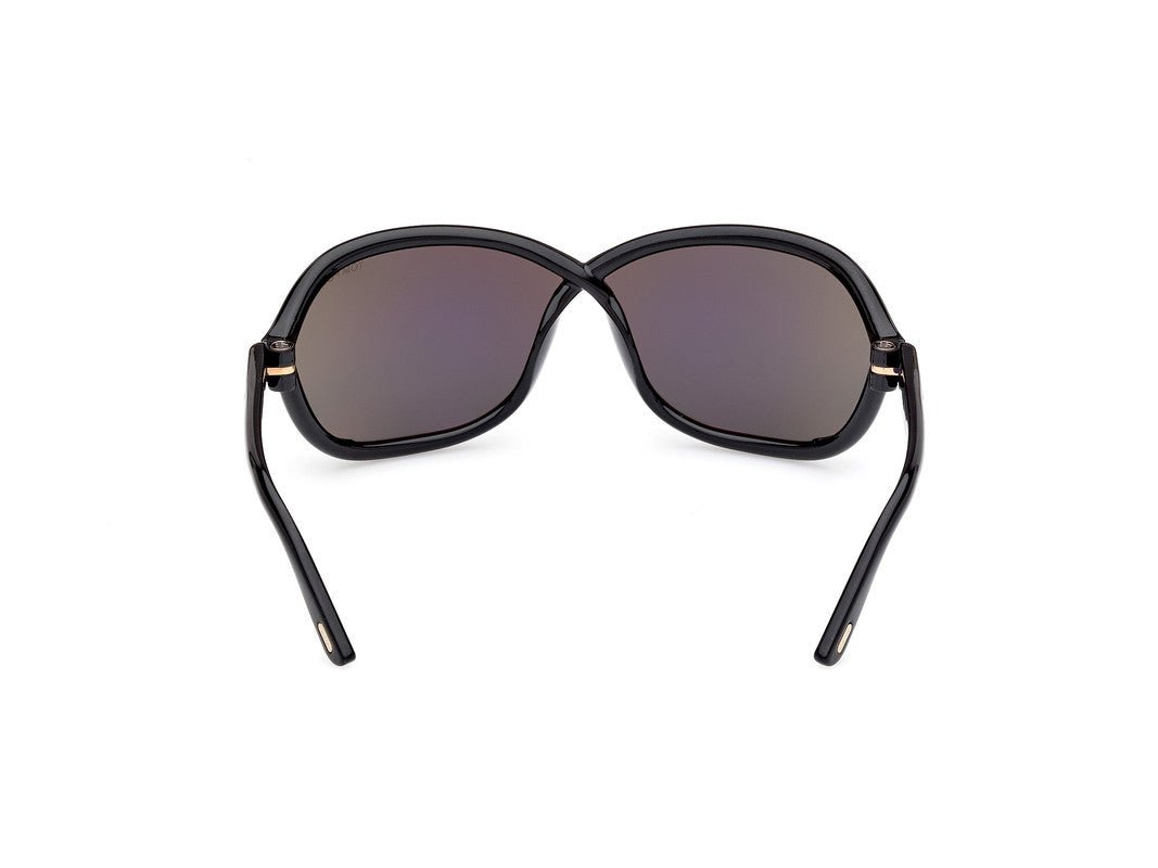 Shiny Black Female Sunglasses Tom Ford 889214457660