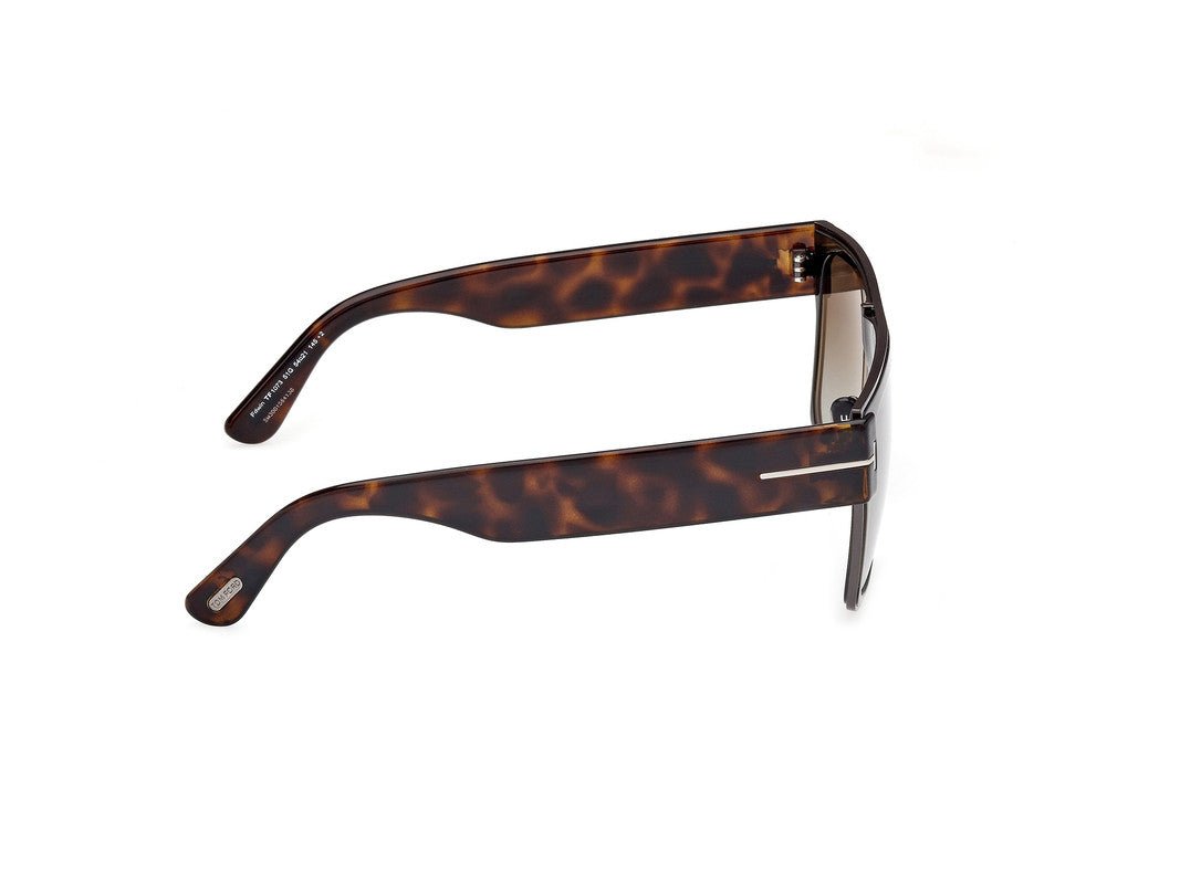 Shiny Dark Green Unisex Sunglasses Tom Ford 889214468888