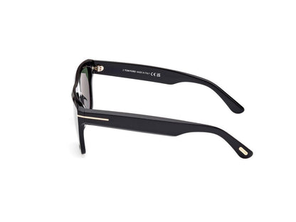Shiny Black Male Sunglasses Tom Ford 889214469021