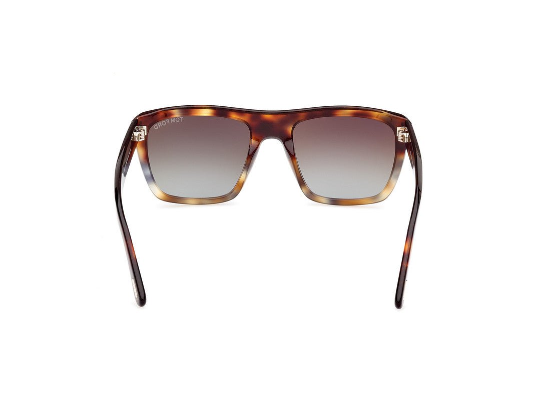 Coloured Havana Male Sunglasses Tom Ford 889214469052
