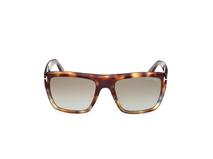 Coloured Havana Male Sunglasses Tom Ford 889214469052