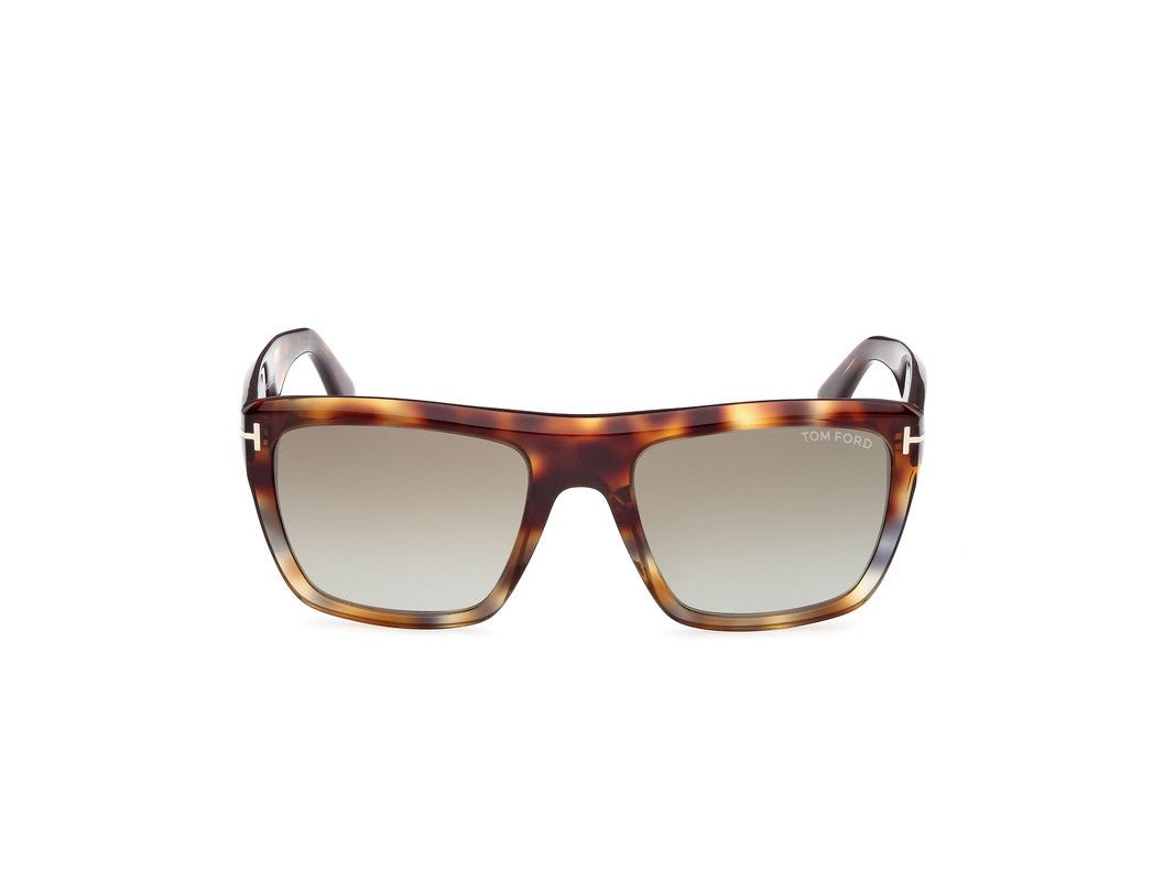 Coloured Havana Male Sunglasses Tom Ford 889214469052