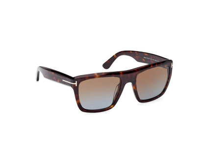 Dark Havana Male Sunglasses Tom Ford 889214469038