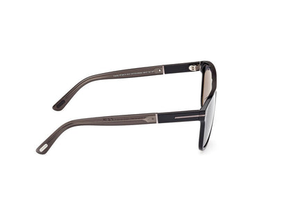 Shiny Black Male Sunglasses Tom Ford 889214469212