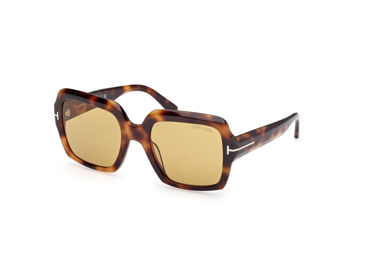 Blonde Havana Female Sunglasses Tom Ford 889214605009