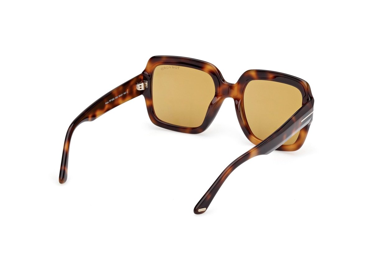 Blonde Havana Female Sunglasses Tom Ford 889214605009