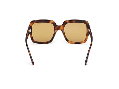 Blonde Havana Female Sunglasses Tom Ford 889214605009