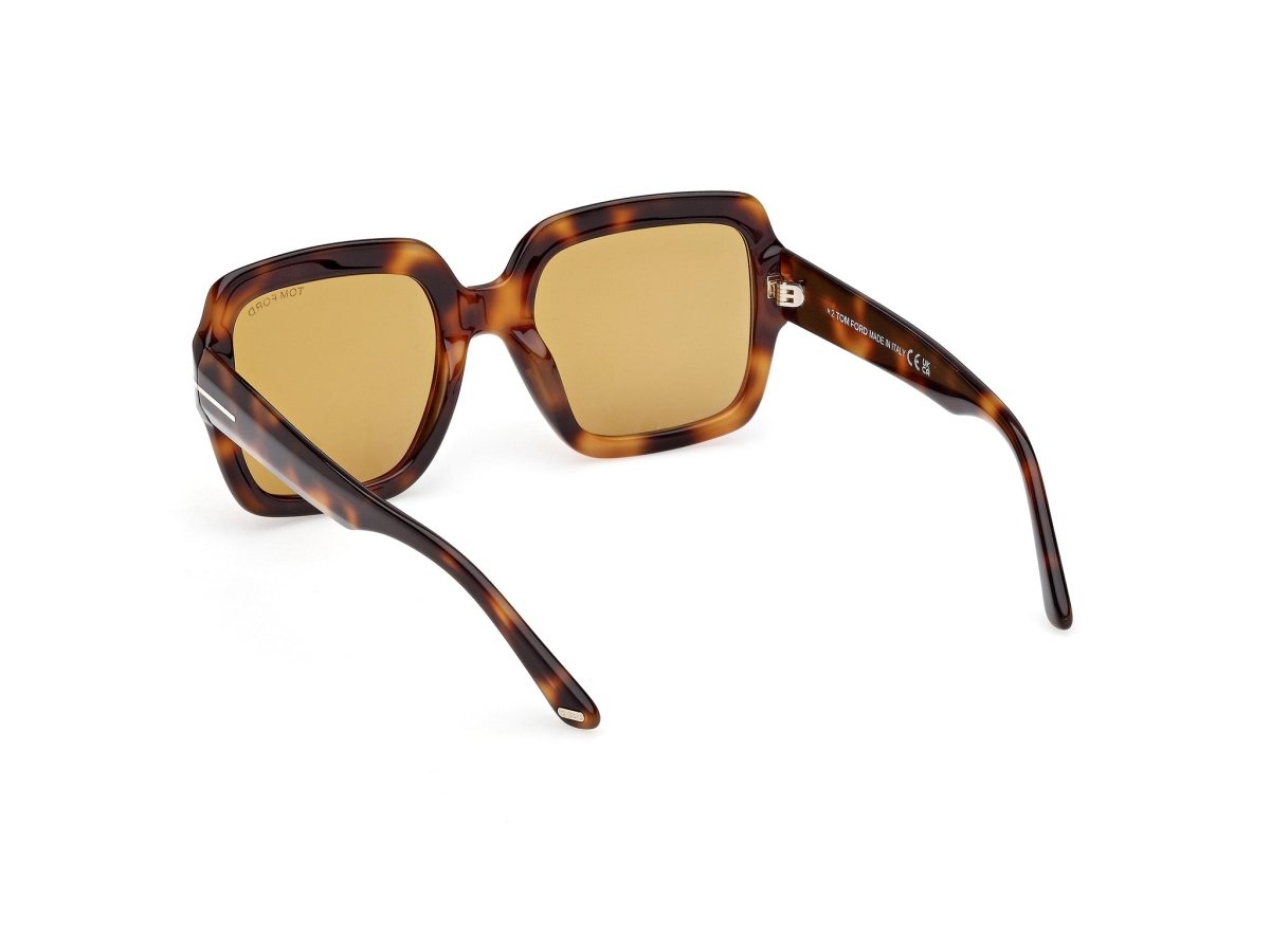 Blonde Havana Female Sunglasses Tom Ford 889214605009