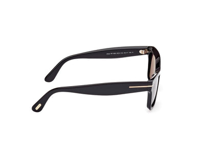 Shiny Black Female Sunglasses Tom Ford 889214469335