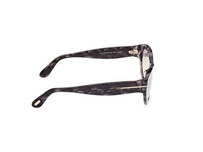 Coloured Havana Female Sunglasses Tom Ford 889214469403