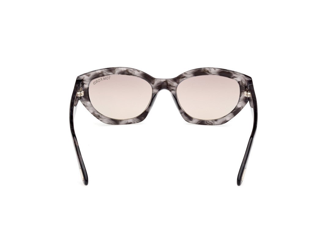 Coloured Havana Female Sunglasses Tom Ford 889214469403