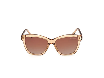 ShinyLight Brown Female Sunglasses Tom Ford 889214469458