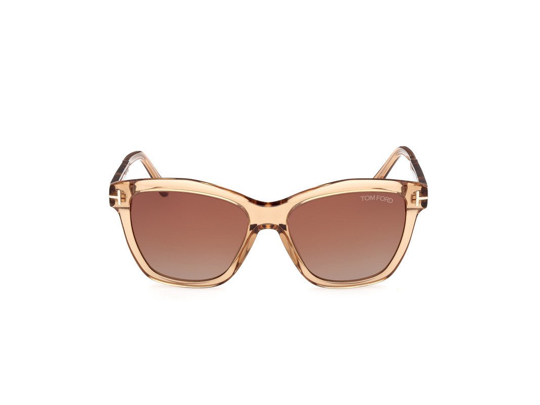 ShinyLight Brown Female Sunglasses Tom Ford 889214469458