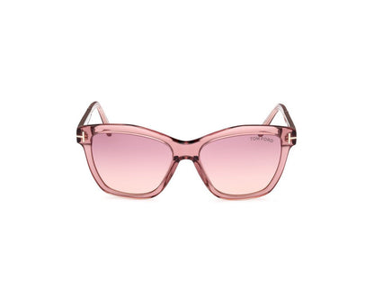 Shiny Light Pink Female Sunglasses Tom Ford 889214469465