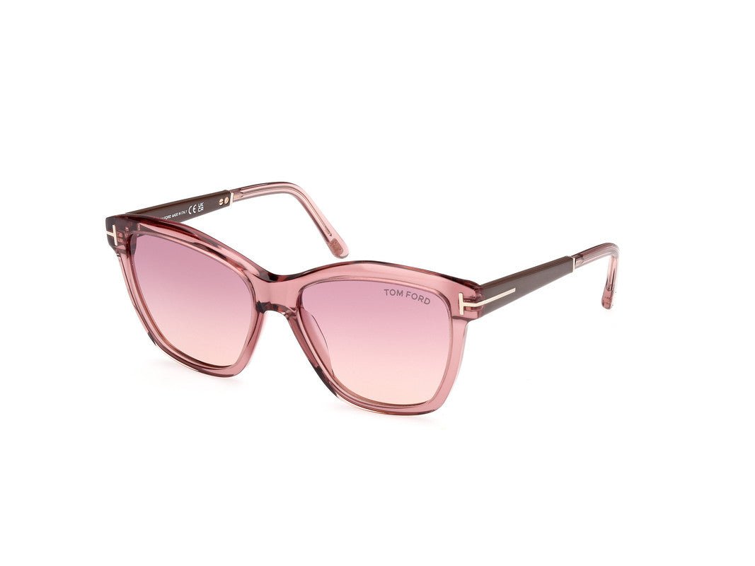 Shiny Light Pink Female Sunglasses Tom Ford 889214469465