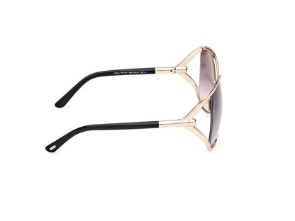 Shiny Deep Gold Female Sunglasses Tom Ford 889214469601