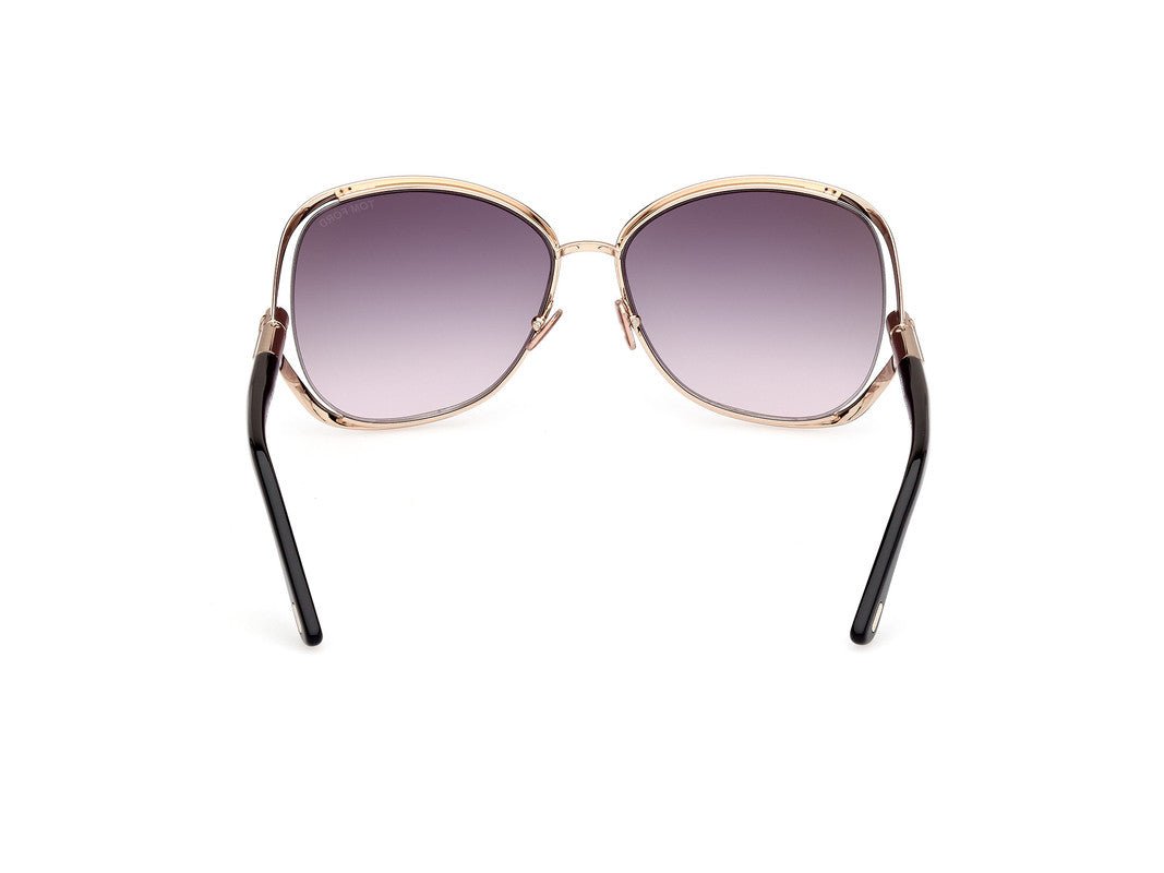 Shiny Deep Gold Female Sunglasses Tom Ford 889214469601