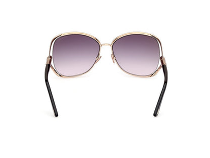 Shiny Deep Gold Female Sunglasses Tom Ford 889214469601