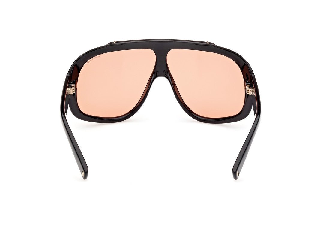 Shiny Black Unisex Sunglasses Tom Ford 889214474827