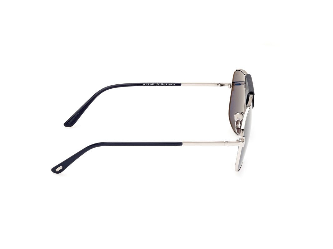 Shiny Palladium Male Sunglasses Tom Ford 889214477446
