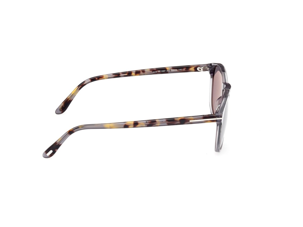 Grey Smoke Mirror Male Sunglasses Tom Ford 889214477910