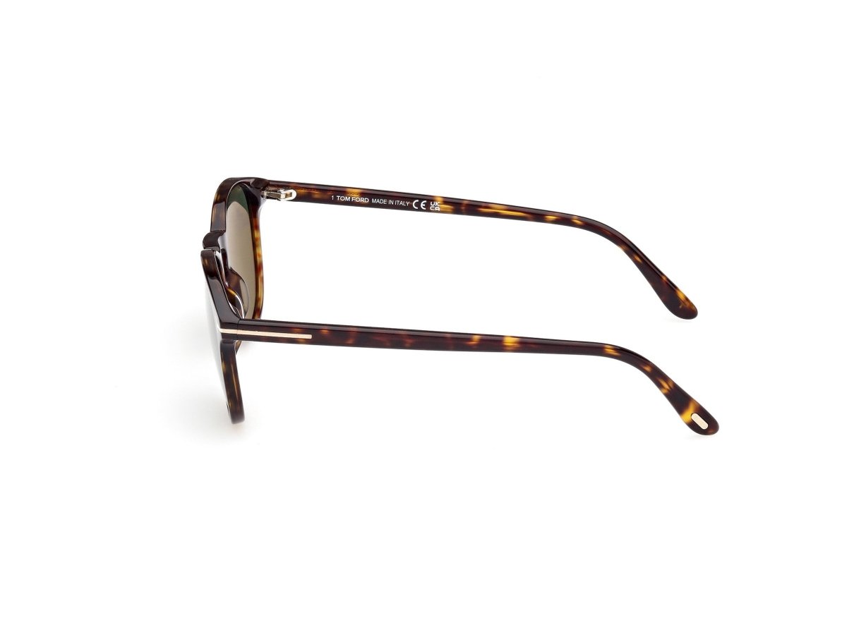 Dark Havana Green Male Sunglasses Tom Ford 889214477927