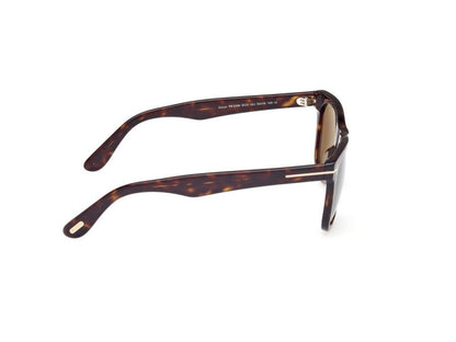 Dark Havana Male Sunglasses Tom Ford 889214477491