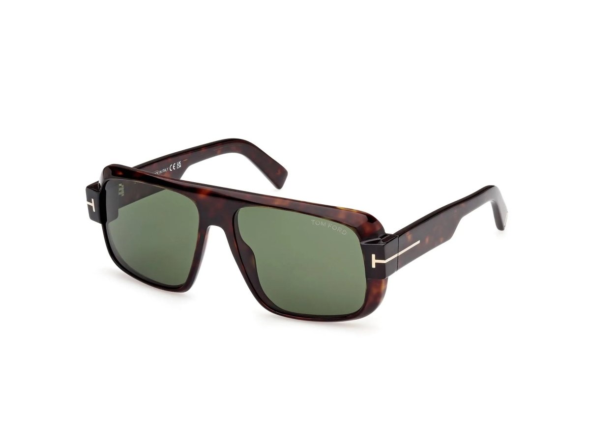 FT1101 Turner - Tom Ford - Dark Havana(52N) - 58mm - Ardor Eyewear