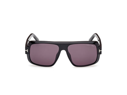 Shiny Black Male Sunglasses Tom Ford 889214479600