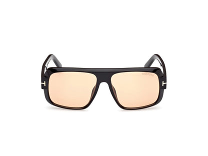 Shiny Black Male Sunglasses Tom Ford 889214479617