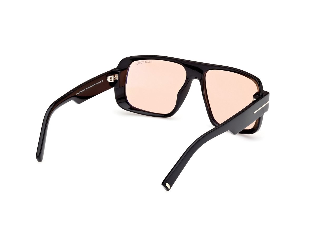 Shiny Black Male Sunglasses Tom Ford 889214479617