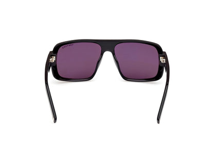 Shiny Black Male Sunglasses Tom Ford 889214479600