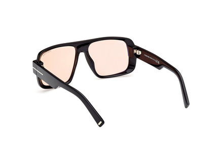 Shiny Black Male Sunglasses Tom Ford 889214479617