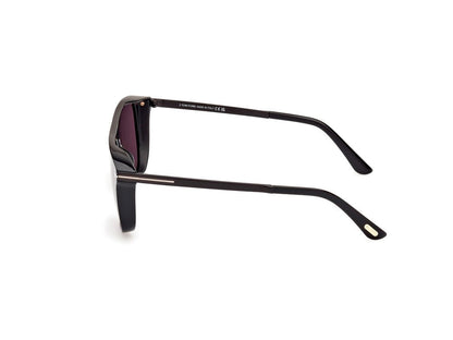 Shiny Black Male Sunglasses Tom Ford 889214479747