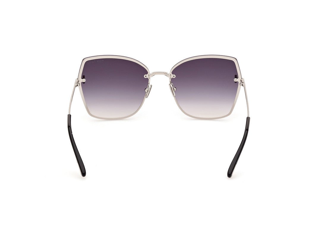 Shiny Palladium Female Sunglasses Tom Ford 889214479815