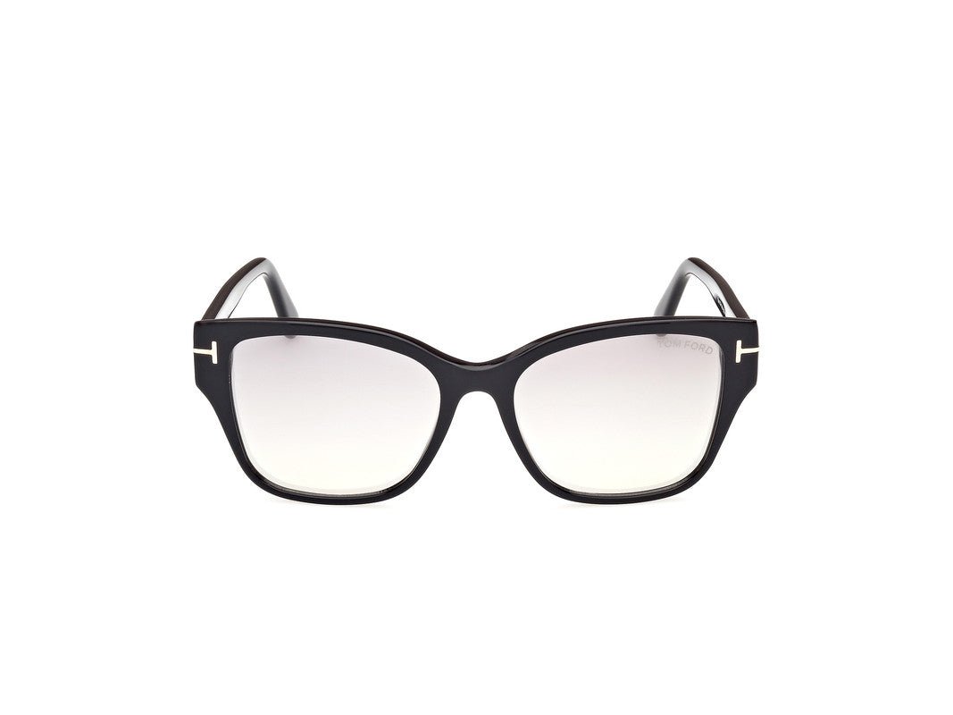 Shiny Black Female Sunglasses Tom Ford 889214477552