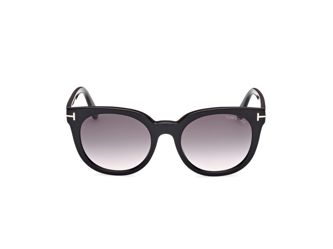 Shiny Black Female Sunglasses Tom Ford 889214480354