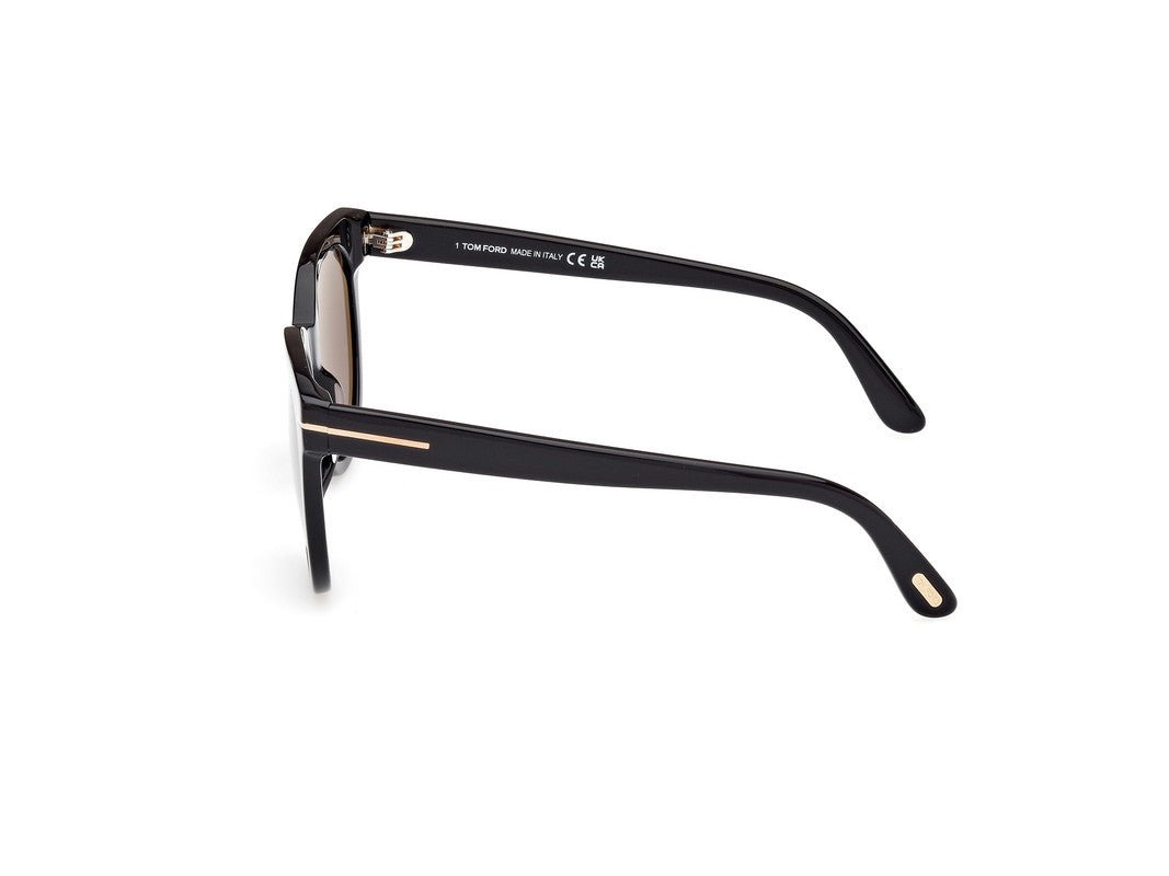 Shiny Black Female Sunglasses Tom Ford 889214480361