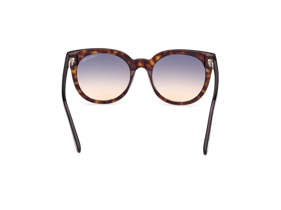 Dark Havana Female Sunglasses Tom Ford 889214477637