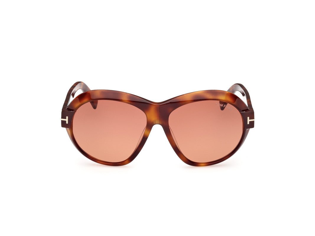 Blonde Havana Female Sunglasses Tom Ford 889214479891