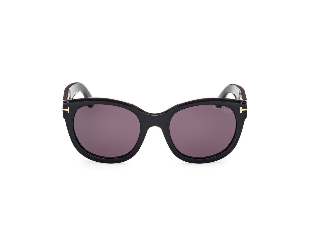 Shiny Black Female Sunglasses Tom Ford 889214479907