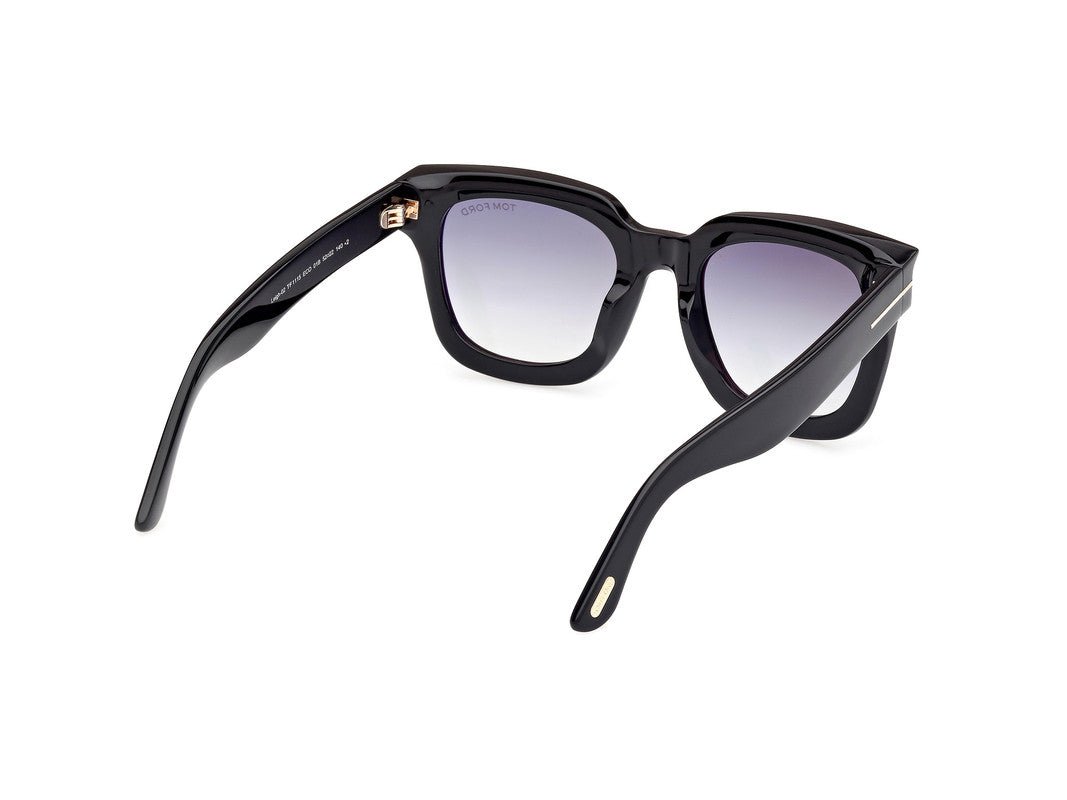Shiny Black Female Sunglasses Tom Ford 889214479945